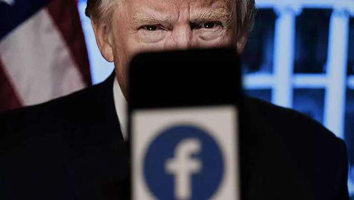 臉書宣布：特朗普賬號封禁時間延長至2023年